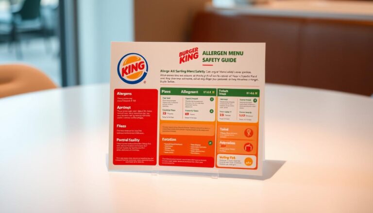 Burger King Allergen Menu