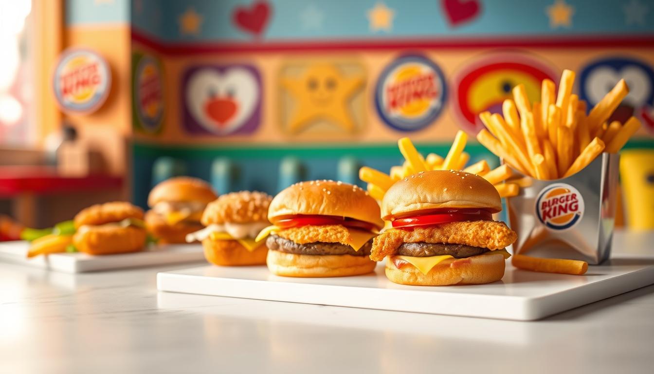 Burger King Kids Menu