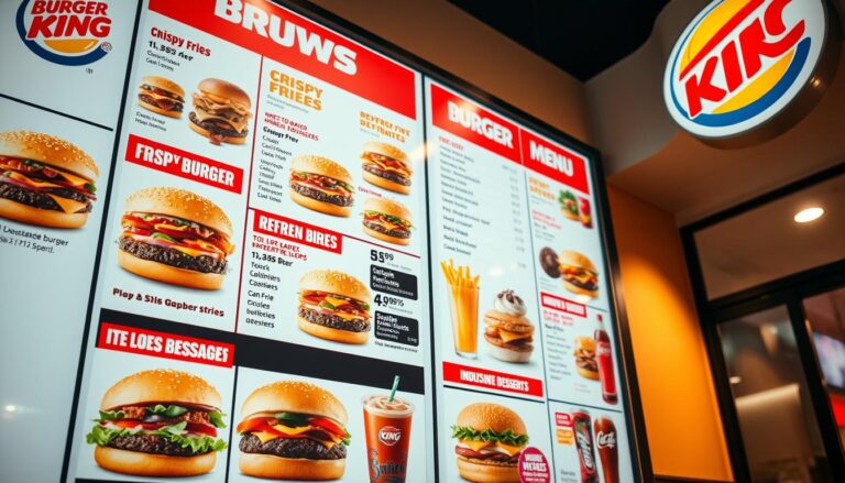 Burger King Menu