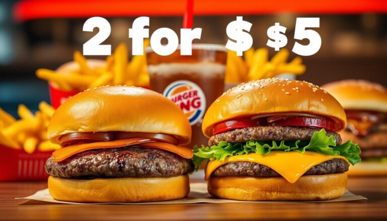Burger King Menu Prices 2 For $5