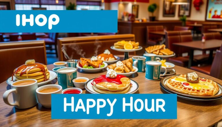 IHOP Happy Hour Menu