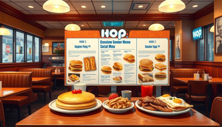 IHOP Senior Menu With Prices