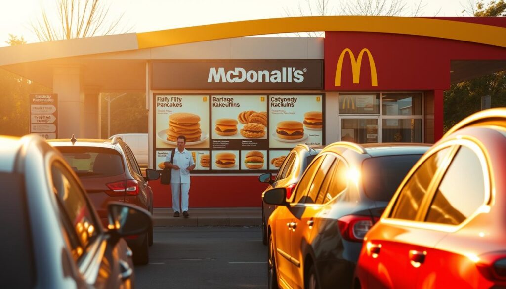 McDonald's Drive-Thru Breakfast Service