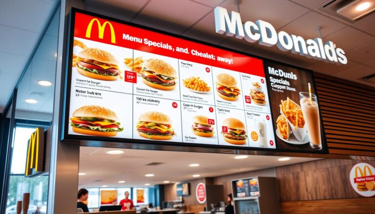 McDonald's Menu Specials