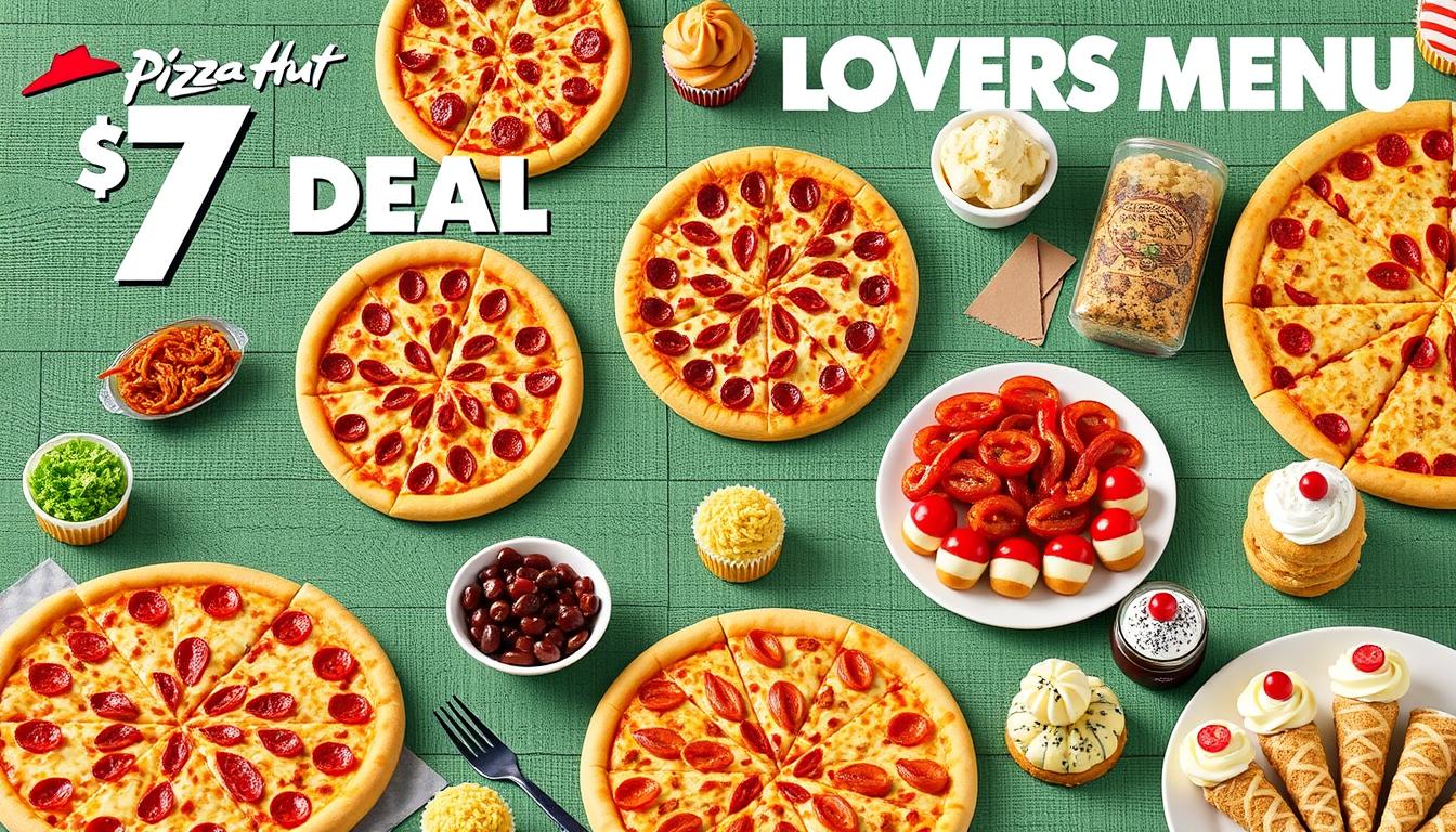 Pizza Hut $7 Deal Lovers Menu