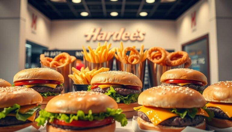 hardees menu