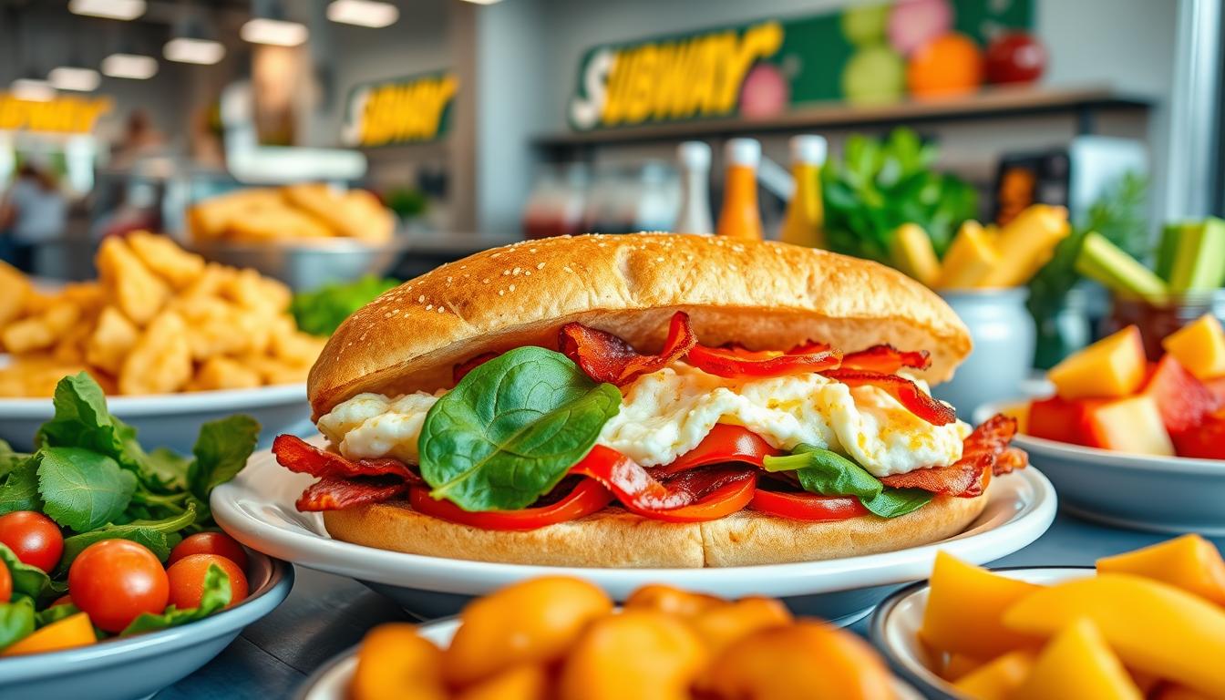 subway breakfast menu