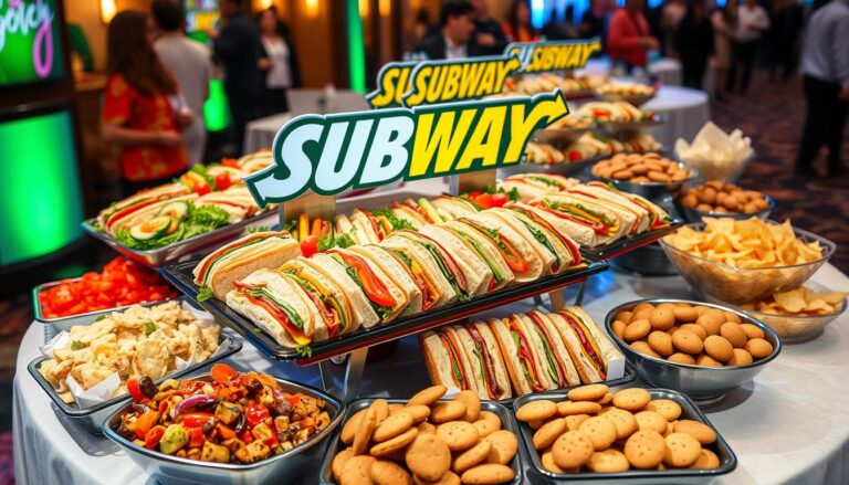 subway catering menu