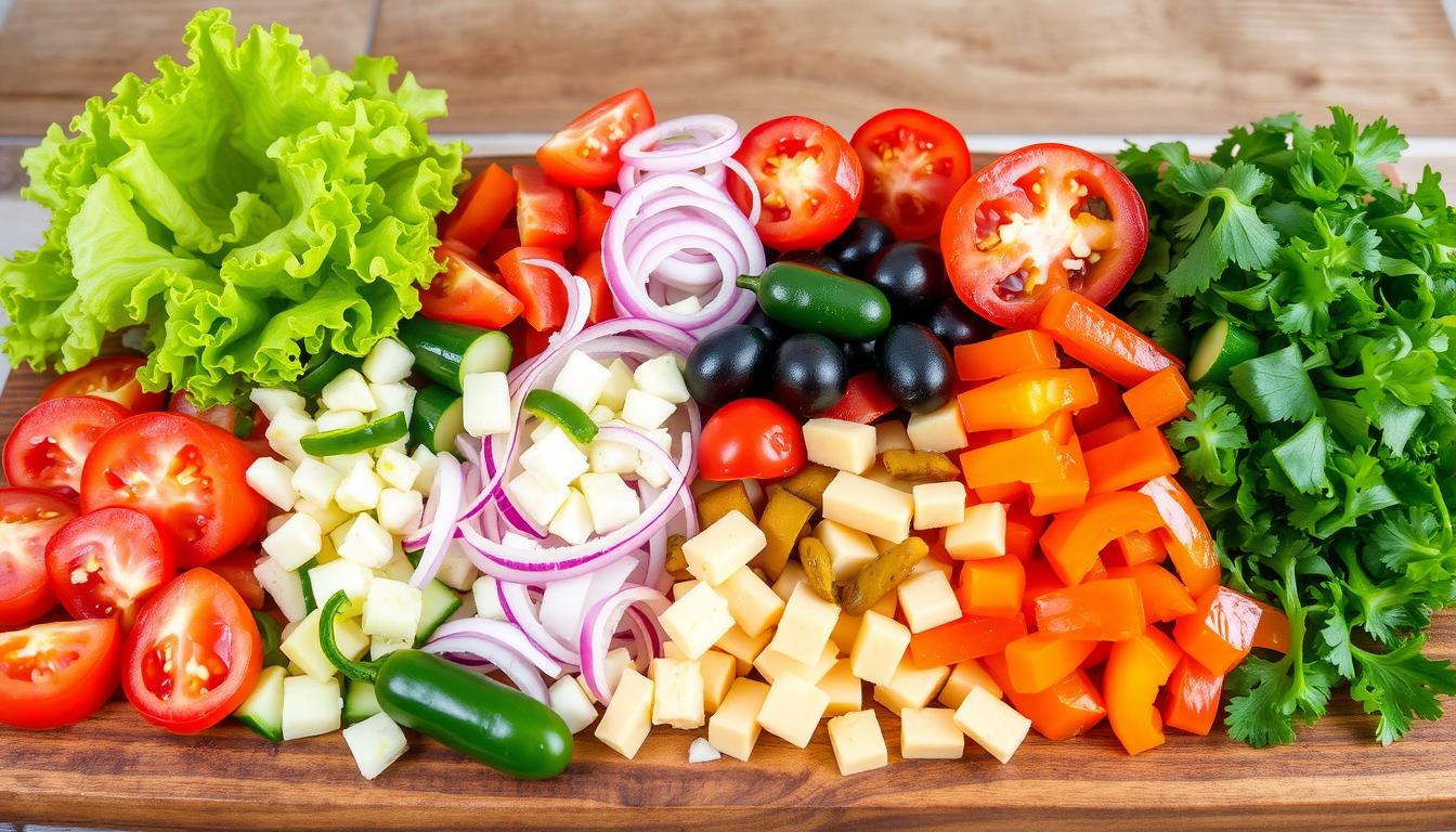 subway menu toppings