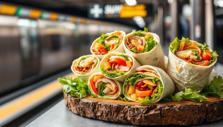 subway wraps menu