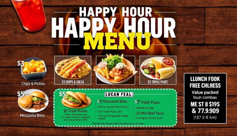 twin peaks happy hour menu