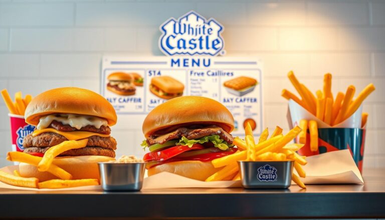 white castle menu